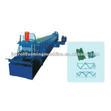 Highway guardrail roll forming machine